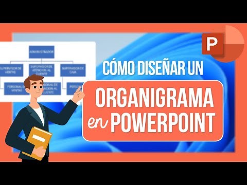 Cómo diseñar un organigrama en Power Point | Tutorial