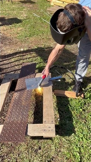 Trying Out New Plasma Cutter!