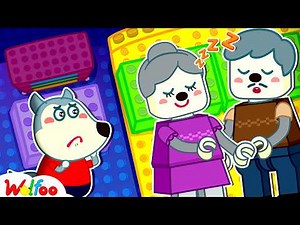 Wolfoo Lives In a Lego Family?! Lego Adventure | Cartoons For Kids | Wolfoo Family