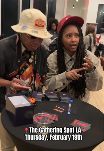 This is what it looks like when you log off and actually link up. 🖤 Good music. 100 Black-owned games. A room full of joy. 😌 Next game night: Thursday, March 19th 📍The Gathering Spot RSVP in bio #blackoutgamenight #blackeventsla #thegatheringspotla
