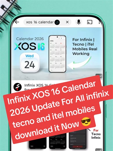 Infinix XOS 16 Update for All Mobiles in 2026
