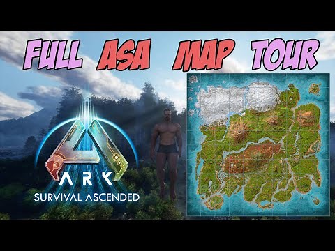 ARK: Survival Ascended FULL MAP TOUR