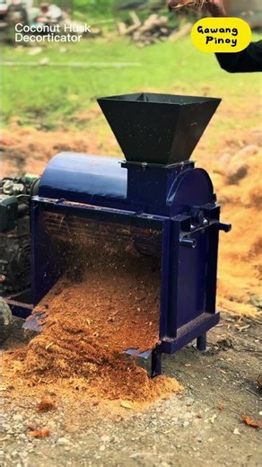 COCONUT HUSK DECORTICATOR