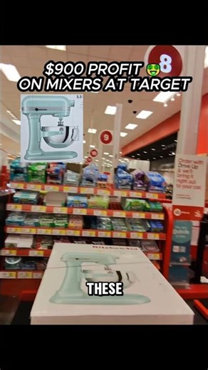 Target Clearance Profit: $150 KitchenAid Mixer