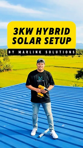 3KW Hybrid Solar Setup by MarLink Solutions Tama na ang brownout — ito na ang solusyon! ☀️ 3KW Hybrid Solar System installed by MarLink Solutions 💪 Perfect sa ilaw, TV, ref, at WiFi! 📩 Message us to install your own solar setup today! #MarLinkSolutions #SolarPowerPH #HybridSolar #OffGridPhilippines #SolarInstallation #RenewableEnergy #TrendingReelsPH #SolarSetup #GoodbyeBrownout #SolarForHome | Kuya Lhot TV