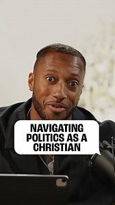 Why are we letting politics divide something God called to be united? 🤔 I get it - we all have views, convictions, and responsibilities. But when policy starts mattering more than people, we’ve missed the point. New episode with John Bevere dropping TODAY, 1 pm CT on The Deep END 🌊 | Lecrae
