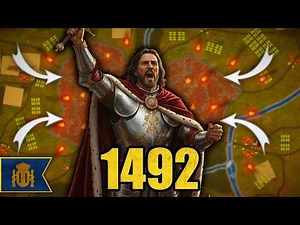 💥1492, THE FALL OF GRANADA: End of the RECONQUEST by the Catholic Monarchs💥