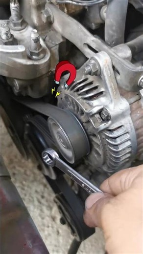 How to test the alternator in one simple step✅ #mechanic #youtubeshorts
