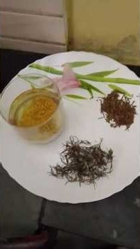 Powerful Rosemary Water for Hair Growth 🌿 | Hibiscus + Methi Hair Rinse Recipe #Shorts