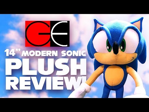 GE Animation: 14" Modern Sonic - Plush Review!