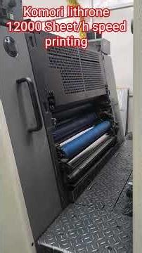 #service #offset #printing #machine #komori