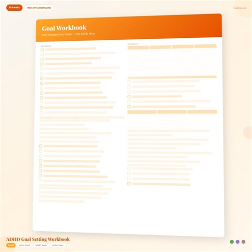 Goal Planner Printable, Goal Setting Worksheet, Vision Board Template, SMART Goals Tracker, New Year Goals, Digital PDF A4 - Etsy UK