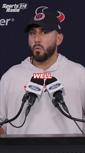 28K views · 307 reactions | Texans offensive coordinator Nick Caley was asked how play calling changes depending on which quarterback is playing on a given week. He explains that here. | SportsRadio 610 | Facebook