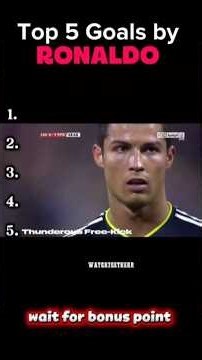 #ronaldo top goals
