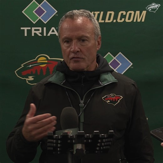 🗣 Dean on dialing in details throughout the next few games. #mnwild | Minnesota Wild