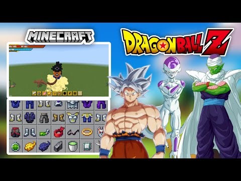 Dragon Ball z Mod (Addon) For Minecraft Pe 1.21+