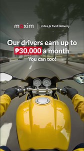Daily income for Delivery Riders! Registration will take only 3 minutes. Make money at your own schedule, choose easy routes and profitable orders in your area. Tap the "Registration" button! | Maxim - rides&food delivery. Cagayan de Oro | Facebook