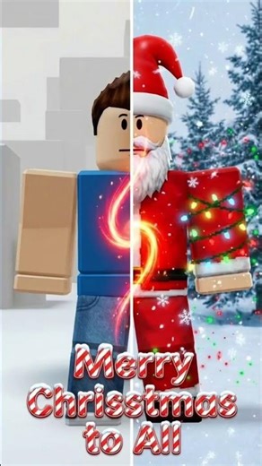 My Roblox Avatar Turned Into Santa 🎅😱