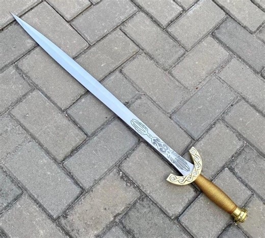 Handmade Perseus Sword Replica - Greek Mythology Calsh of Titan Inspired Collectible- High Carbon Steel - Cosplay Decore - Etsy