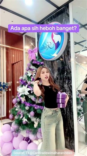 Cantik gak guys pohon natal kak can 😍 #shorts #fypシ #kedasbeauty