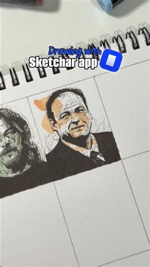 How to draw with Sketchar app! 💙👏🏻 #sketchar #ardrawing #howto #tutorial