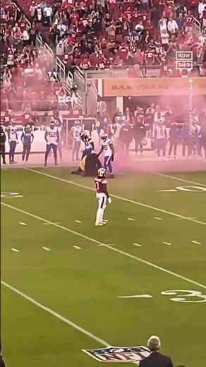 LA Rams Linebacker Tackles Protester Who Ran Onto Field