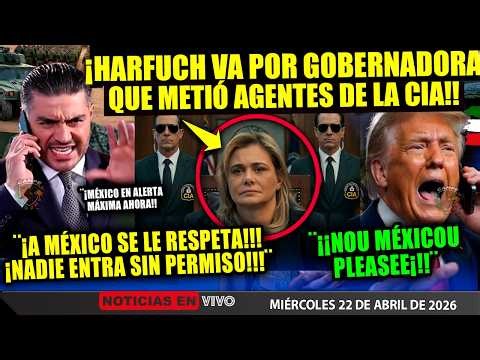 HARFUCH ¡VA POR GOBERNADORA DE TRUMP! LA QUE DEJÓ ENTRAR A LA CIA A MÉXICO ¡SHEIBAUM PONE UN ALTO!