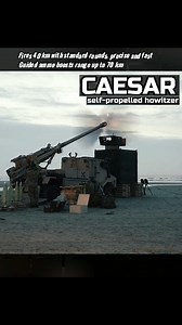 Caesar Howitzer- A powerful gun on a variety of trucks | Military Technology