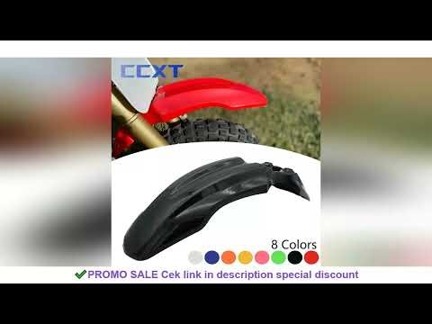 Motorcycle Front Fender Wheel Mudguard Mudflap Cover For Honda XR50 2000-2003 Universal CRF50 2004-2