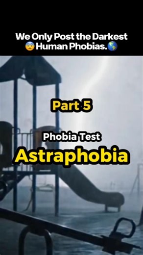 Depth Of Phobia - Human Phobia, Unfiltered. on Instagram: "⚡😨 Astraphobia: Fear of Thunder & Lightning 💀🌩️ Phobia Test — Do You Fear the Lightning? Dare to Watch. The sky darkens. The air goes silent. Then everything explodes at once. Astraphobia is the intense fear of thunderstorms, lightning flashes, and thunder crashes — where sound, light, and unpredictability hit the brain like a survival alarm. 🌩️ Lightning Strikes: Blinding flashes tearing the sky apart 🔊 Thunder Shock: Sudden booms 