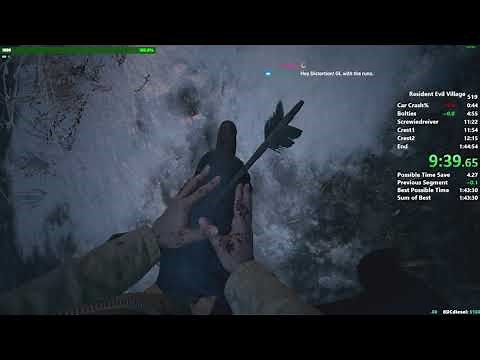 RE8 Village of Shadows Speedrun in 1:44:25 (Glitchless)