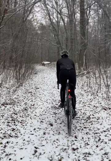 Cycling Through a Winter Wonderland: Gravel Bike Adventure
