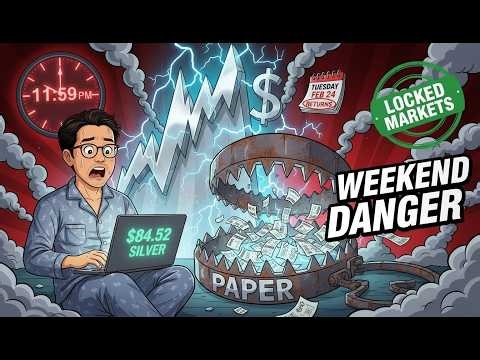 The Weekend Gap-Up: Silver at $84 Is Frozen and China Doesn't Return Until Tuesday