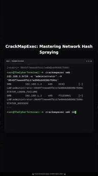 CrackMapExec: Spraying Hashes Across a Network