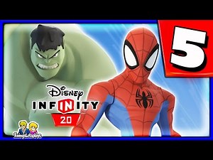 Disney Infinity 2.0 Spider-Man Walkthrough Part 5 (HULK SMASH) Spiderman Playset