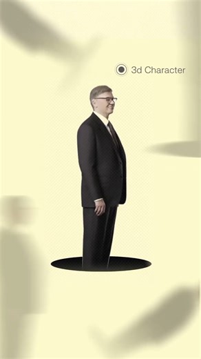 Here's how to Make 3d character Animation in capcut🔥 #videoediting #capcut #alaightmotionedit #edit