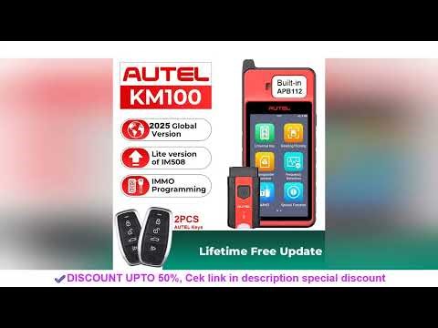 Autel Maxiim Km100 — Review (2025): Autel Maxiim Km100 Key Fob Programmer Immobilizer