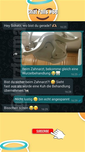 Chat Fails #68 | Zahnarzt oder doch Tierarzt?! 🐄🦷 #shorts #funny #lustig #humor