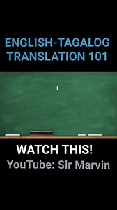 92K views · 8.6K reactions | #fypシ #fypageシ #foryou #English #tagalog #translation #tutorial #howto #learn #basic #grammar | Learning Buddy | Facebook