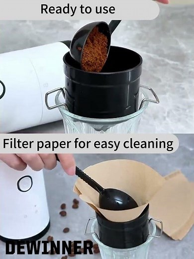 7-Step Ceramic Burr Grinder Review | Low Noise | Auto-Off | Multi-Charging