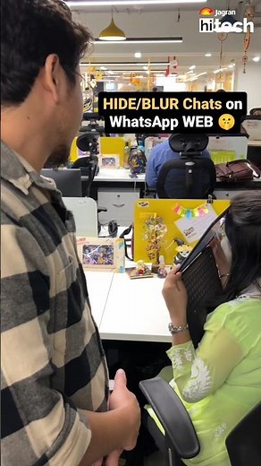 HIDE/BLUR Chats on WhatsApp WEB #whatsapp #whatsappweb #howto