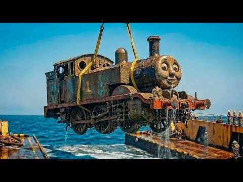 Abandoned Deep-Sea Crater: Thomas the Tank Engine – 80 Years of Rust Removed
