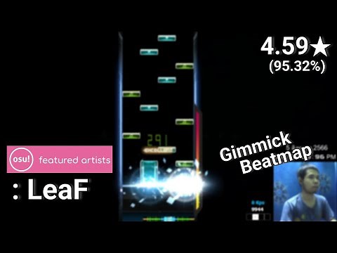 osu!mania Rank: 4.59★ Aleph-0 (extended ver.) - LeaF (95.32%) first try