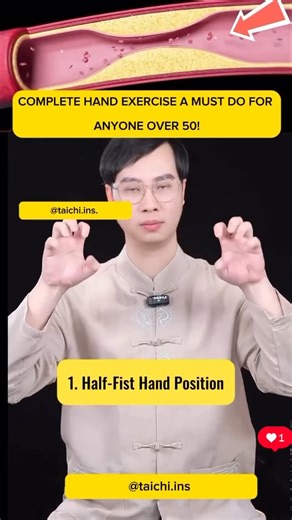 Healthy Herbs - Health Tips on Instagram: "Complete Hand Exercise - A Must-Do for Anyone Over 50! This compact yet highly effective routine helps improve blood circulation, prevent joint degeneration, and increase flexibility in the hands and fingers especially important for middle-aged and older adults. Drop a if you love exercises like this!"