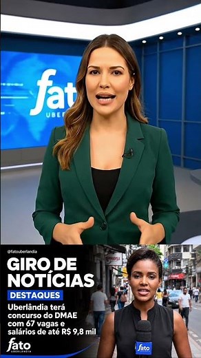 Uberlândia terá concurso do DMAE com 67 vagas e salários de até R$ 9,8 mil