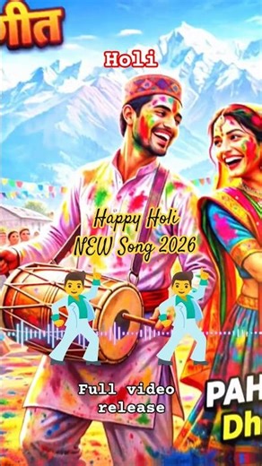 Top 5 iconic holi songs 🎶…#shorts​ #shortsfeed​ #holi​ #ytshorts​