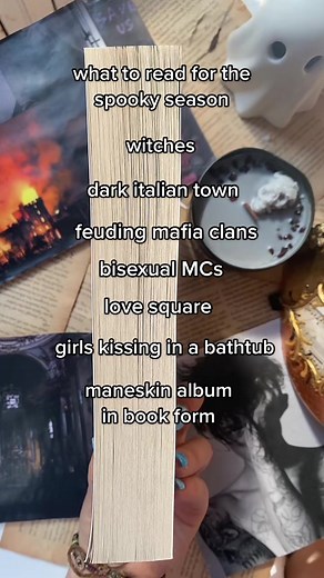 Dark Italian Romance Novel for Halloween | With Fire in Their Blood