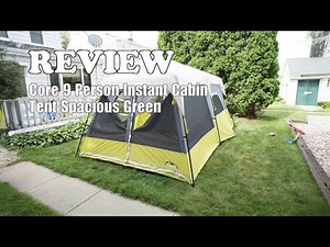 Core 9 Person Instant Cabin Tent Review: Quick Setup & Space for Families 2025
