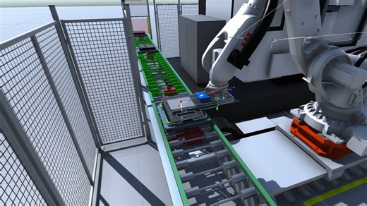 unity 工业机器人仿真案例