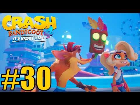 Crash Bandicoot 4 It's About Time Part 30-A Futuristic Vacation [goldiex]
